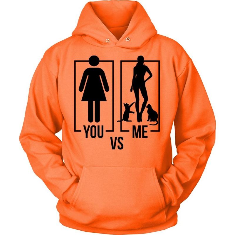 you vs me type hoodie jas ontwerp